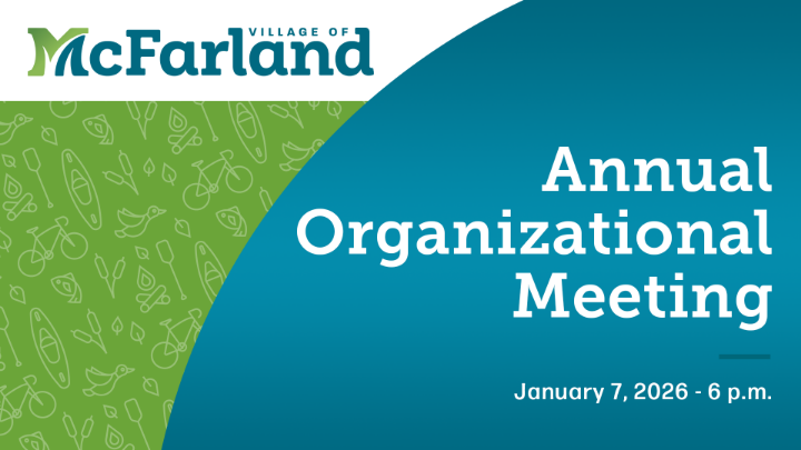 Thumbnail image for Annual Village Board Organizational Meeting 4/21/26