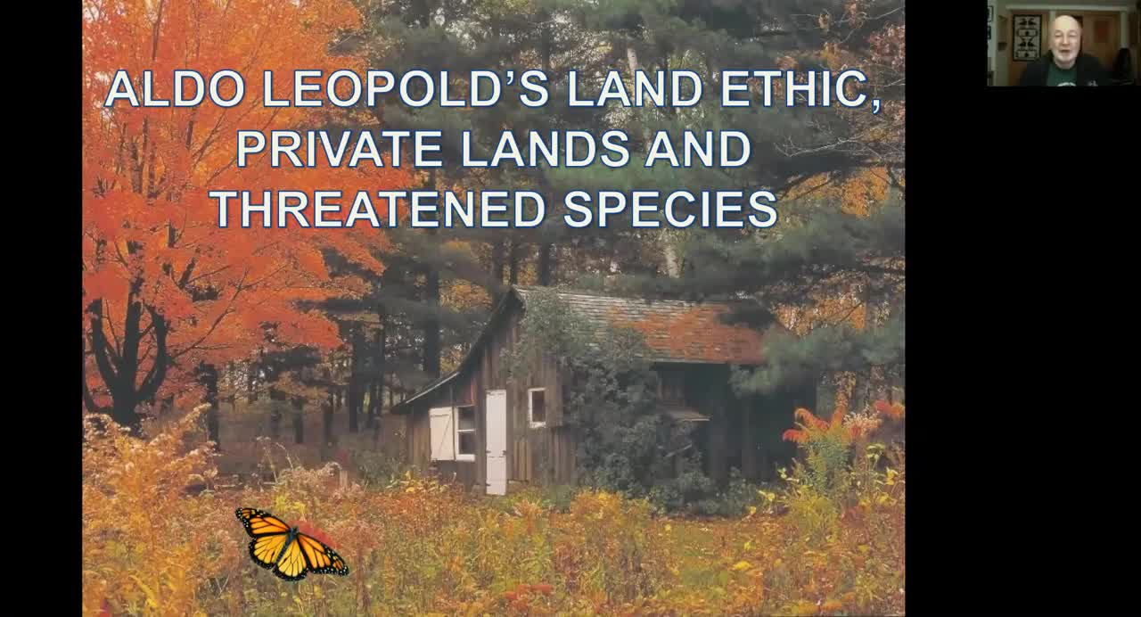 Monarch Butterflies, Private Land, and Aldo Leopold's Land Ethic