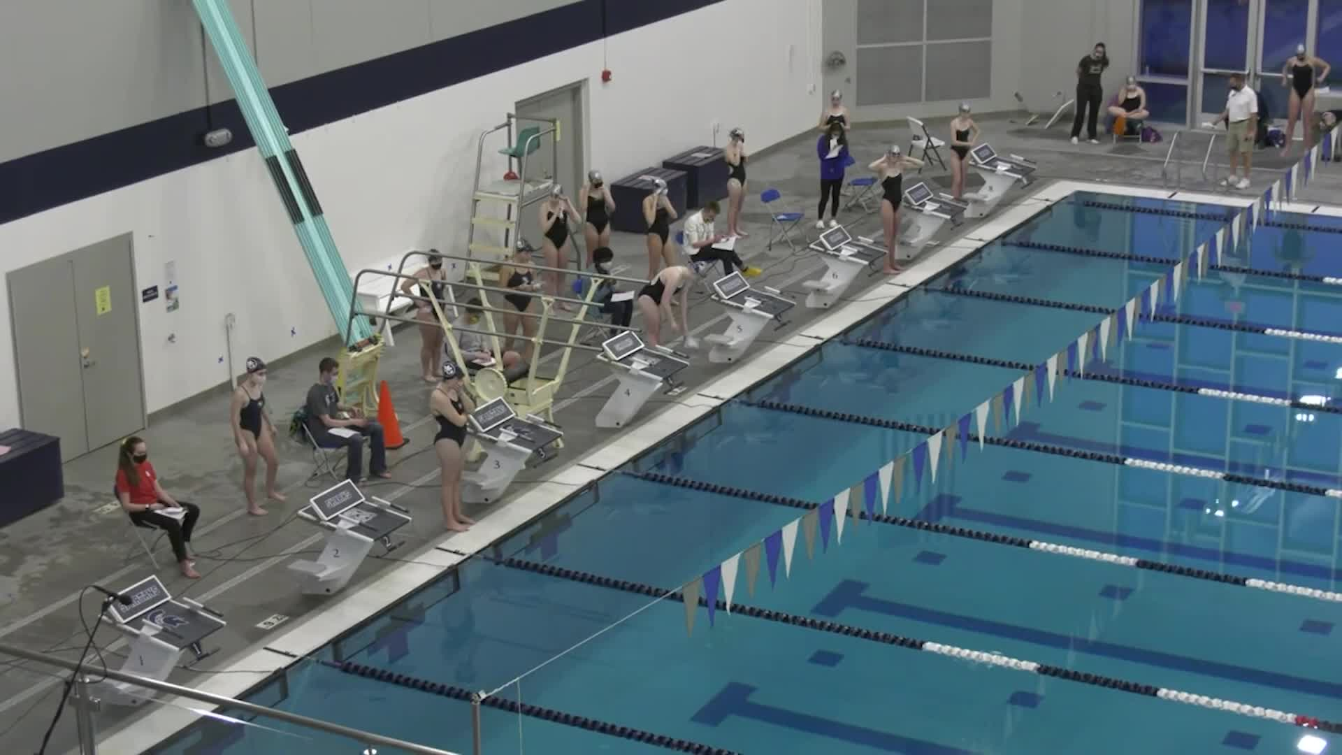 Spartan Girls Swimming vs Monona | March 2, 2021