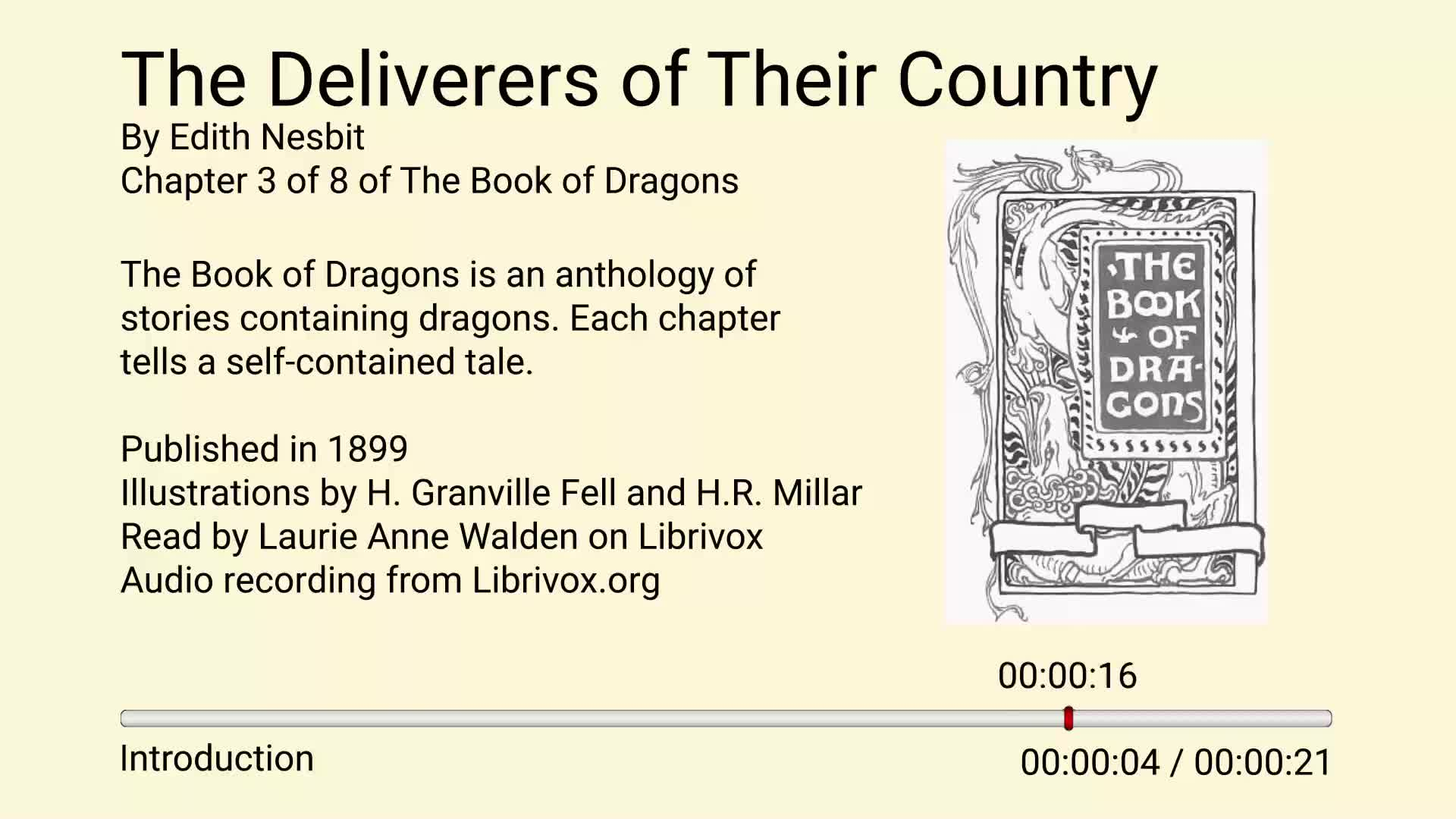 The Book of Dragons Chapter 3: The Deliverers of Their Country