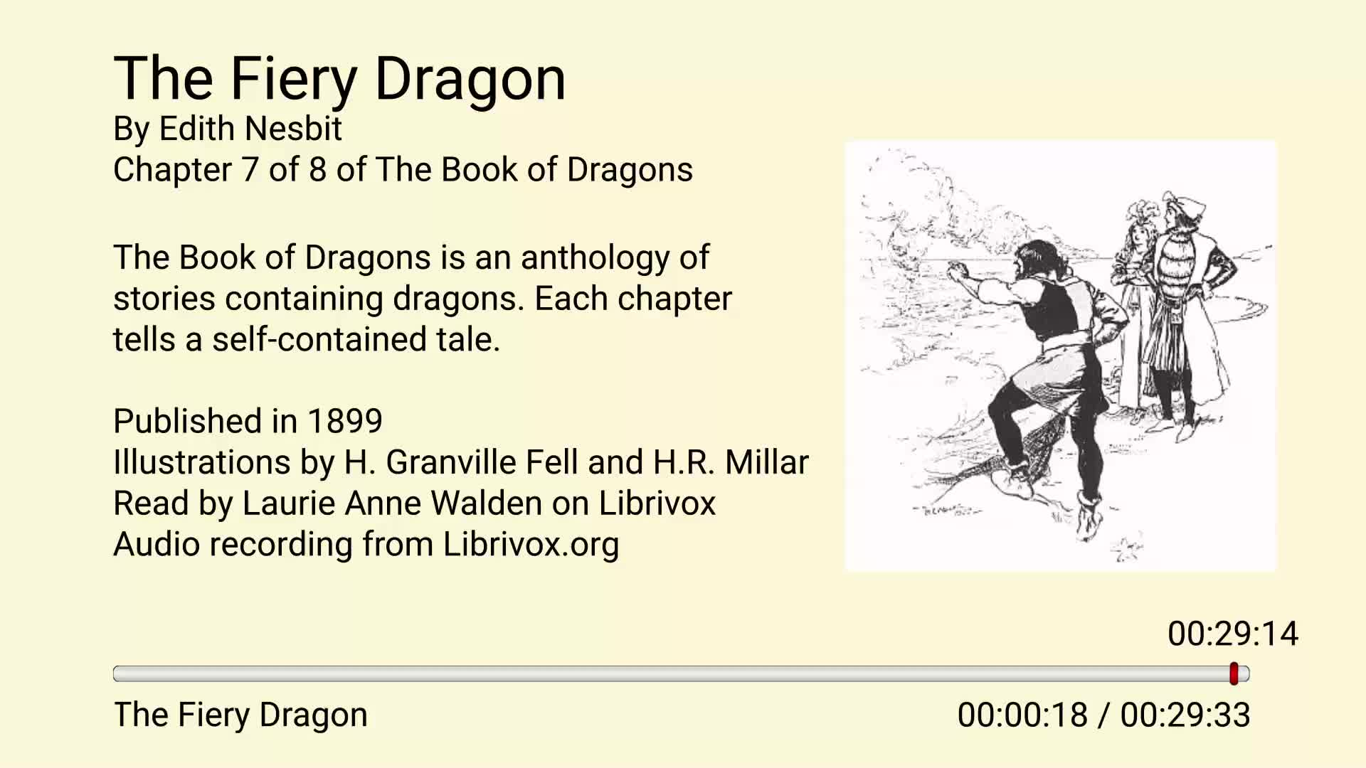 The Book of Dragons Chapter 7: The Fiery Dragon