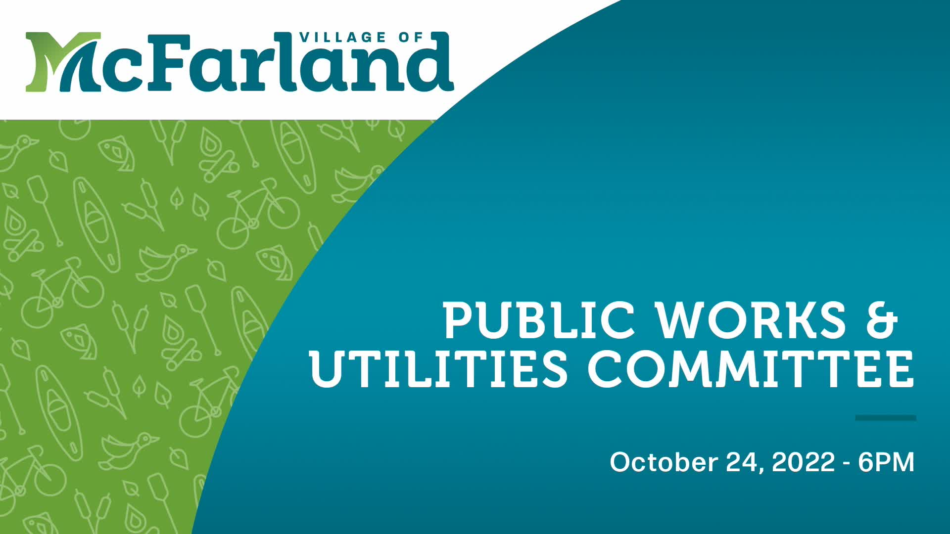 Public Works and Utilities 10/24/22