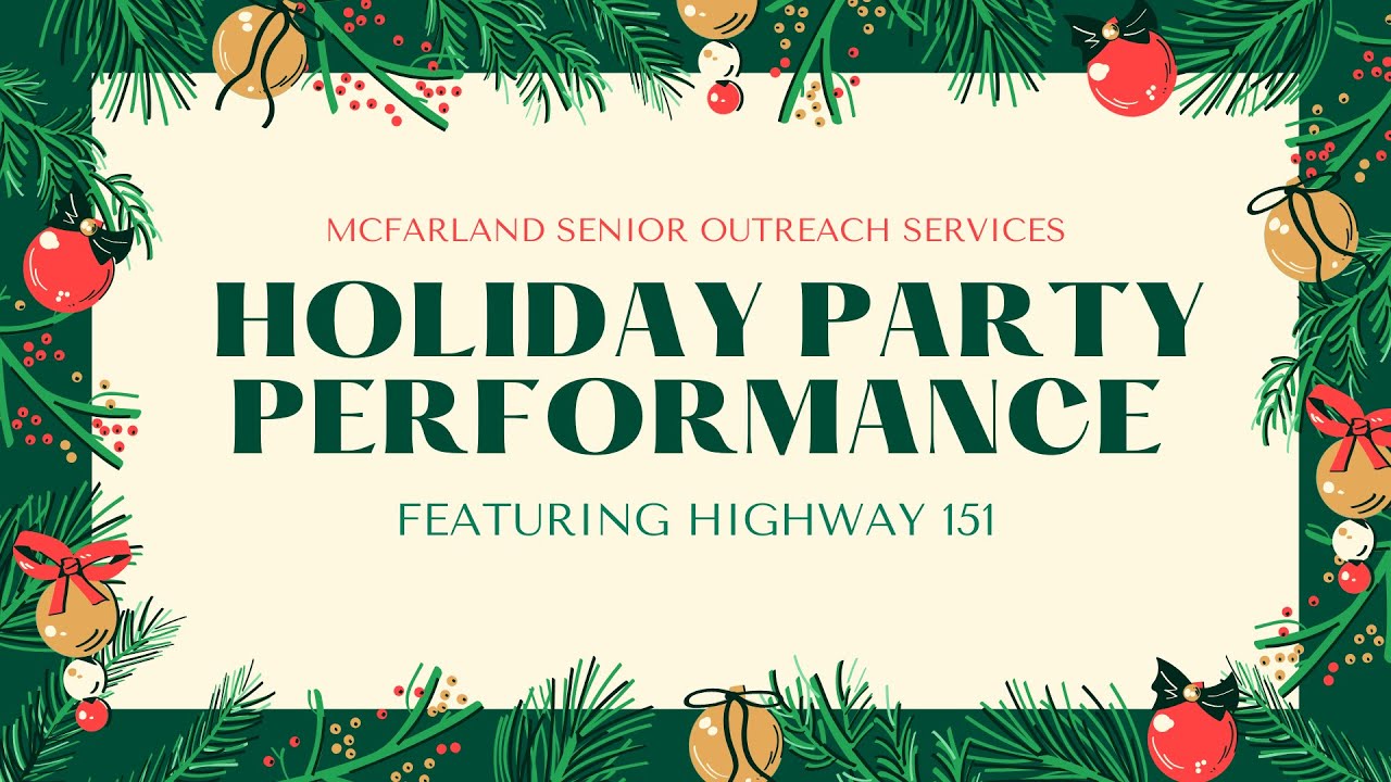 Thumbnail image for Senior Outreach Services Holiday Luncheon Musical Performance